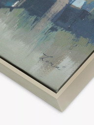 John Lewis A Lera 'Silversong Birch' Framed Canvas Print, 67 x 40cm, Blue/Multi - thumbnail 2