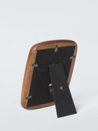 John Lewis Organic Curved Wood Photo Frame, FSC-Certified (Pine Wood), Dark Walnut - thumbnail 3