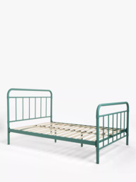 John Lewis Dorm Metal Bed Frame, Double - thumbnail 1