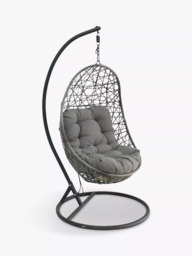 LG Outdoor Monte Carlo Garden Swing Seat Egg Chair - thumbnail 1