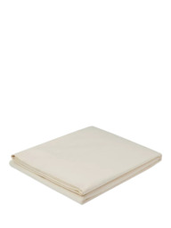 Piglet in Bed Washed Cotton Percale Flat Sheet - thumbnail 2
