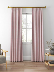 Clarke & Clarke Sutton Made to Measure Curtains or Roman Blind, Red - thumbnail 3