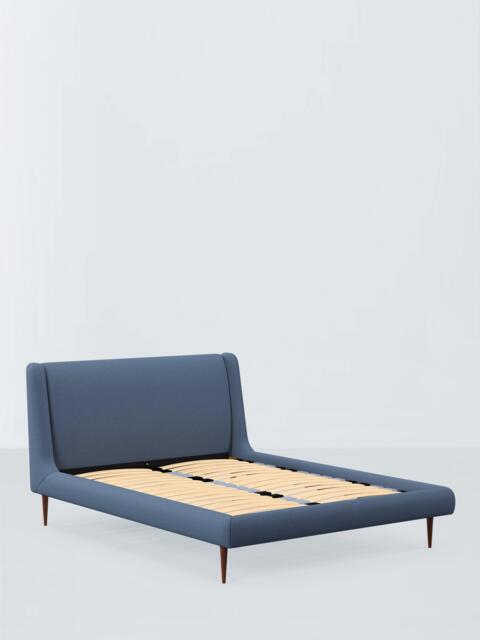 John Lewis Mid-Century Sweep Upholstered Bed Frame, Super King Size - image 1