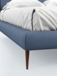 John Lewis Mid-Century Sweep Upholstered Bed Frame, Super King Size - thumbnail 4