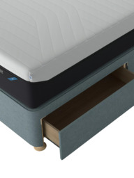 TEMPUR® Suffolk Adjustable Disc Continental 2 Drawer Divan Base, Single - thumbnail 6