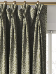 William Morris At Home Willow Woven Made to Measure Curtains or Roman Blind, Sage - thumbnail 6