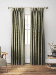 William Morris At Home Willow Woven Made to Measure Curtains or Roman Blind, Sage - thumbnail 5