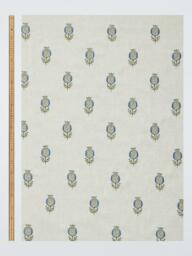 John Lewis Wilcote Pomegranate Embroidery Pair Blackout Lined Pencil Pleat Curtains - thumbnail 4
