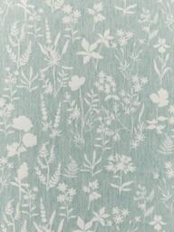 John Lewis Fiorella Made to Measure Curtains or Roman Blind, Duck Egg Sage - thumbnail 1