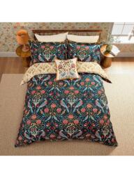 Morris & Co. Seasons Cushion, Indigo - thumbnail 5
