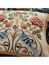 Morris & Co. Seasons Cushion, Indigo - thumbnail 3