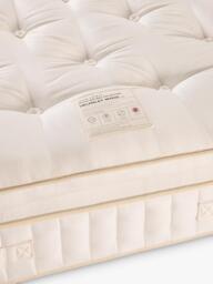 John Lewis British Natural Collection Helmsley Wool Pillowtop 7500 Pocket Spring Mattress, Super King Size - thumbnail 3