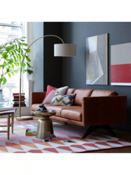 west elm Overarching Floor Lamp, White - thumbnail 5