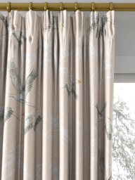 Laura Ashley Animalia Made to Measure Curtains or Roman Blind, Blush - thumbnail 2