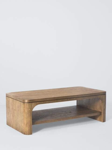 John Lewis Solace Cracked Oak Coffee Table, Mid Tone Oak - image 1
