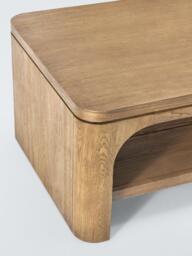 John Lewis Solace Cracked Oak Coffee Table, Mid Tone Oak - thumbnail 5