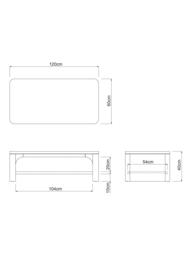 John Lewis Solace Cracked Oak Coffee Table, Mid Tone Oak - thumbnail 6