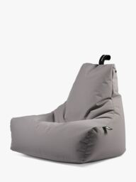 Extreme Lounging Mighty Outdoor Bean Bag, Silver Grey