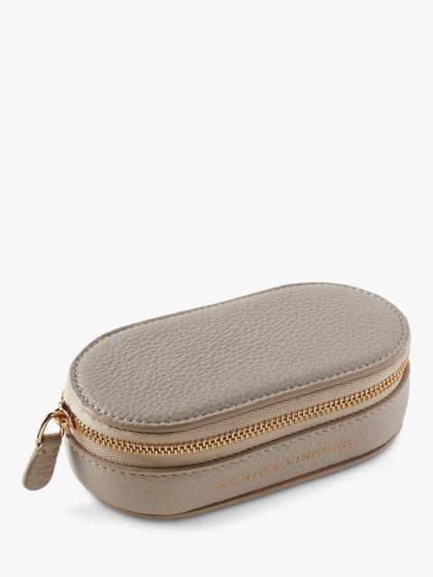 Monica Vinader Mini Oval Leather Jewellery Box - image 1