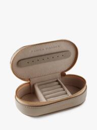 Monica Vinader Mini Oval Leather Jewellery Box - thumbnail 3