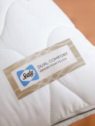 Sealy Dual Comfort Memory Foam Standard Pillow, Medium/Firm - thumbnail 3