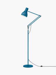Anglepoise Type 75 Margaret Howell Edition Floor Lamp, Saxon Blue - thumbnail 2
