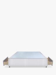 John Lewis Non-Sprung Upholstered 2 Drawer Divan Base, Double - thumbnail 4