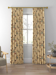 Disney Home x Sanderson Mickey & Minnie Made to Measure Curtains or Roman Blind, Butterscotch - thumbnail 3
