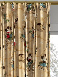 Disney Home x Sanderson Mickey & Minnie Made to Measure Curtains or Roman Blind, Butterscotch - thumbnail 6