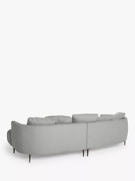 John Lewis Lozenge Grand 5 Seater RHF Chaise End Sofa, Metal Leg - thumbnail 5