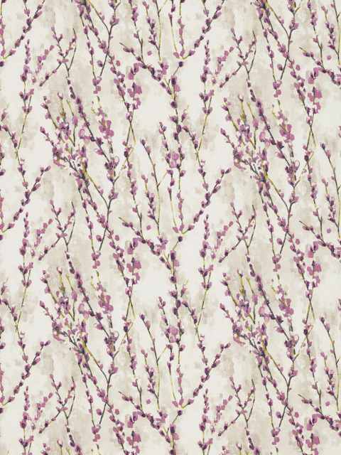 Harlequin Salice Made to Measure Curtains or Roman Blind, Plum - image 1