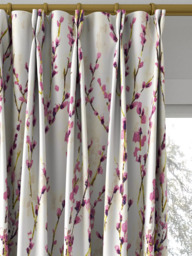 Harlequin Salice Made to Measure Curtains or Roman Blind, Plum - thumbnail 4