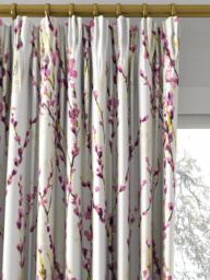 Harlequin Salice Made to Measure Curtains or Roman Blind, Plum - thumbnail 2