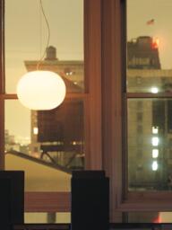 Flos Glo-Ball Opaline Glass Pendant Ceiling Light, White - thumbnail 2