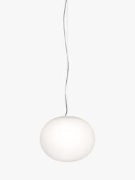 Flos Glo-Ball Opaline Glass Pendant Ceiling Light, White - thumbnail 1