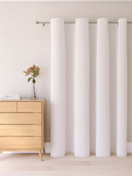 John Lewis Textured Weave Ultra Thermal Lined Eyelet Door Curtain - thumbnail 4