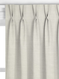 John Lewis Cotton Jute Made to Measure Curtains or Roman Blind, Smoke - thumbnail 4