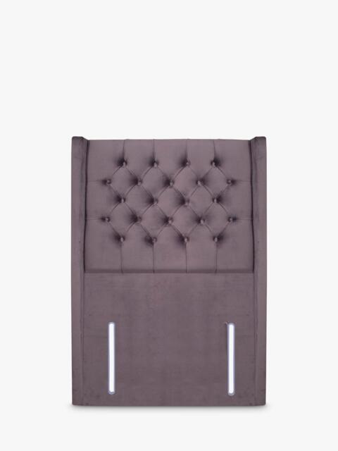 John Lewis Margot Winged Full Depth Upholstered Headboard, Single - image 1