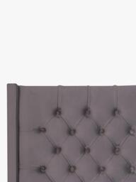 John Lewis Margot Winged Full Depth Upholstered Headboard, Single - thumbnail 3