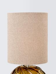 John Lewis Liora Gloss Table Lamp, Black - thumbnail 3