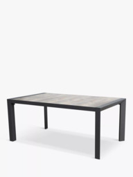 KETTLER Malo 6-Seater Garden Dining Table & Chairs Set, Grey - thumbnail 5