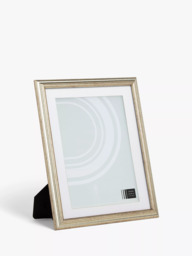 John Lewis Ribbed Certificate/Diploma Photo Frame & Mount, A4 (21 x 30cm), Champagne - thumbnail 1