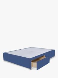John Lewis Non-Sprung Upholstered 2 Drawer Divan Base, Small Double - thumbnail 2