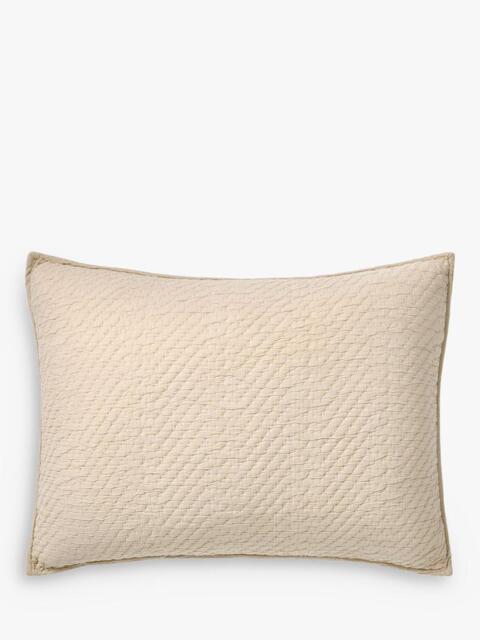 West Elm Reflections Matelassé Quilted Bedspread, Sand - image 1