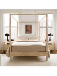 West Elm Reflections Matelassé Quilted Bedspread, Sand - thumbnail 2