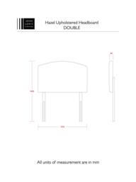 John Lewis Hazel Upholstered Headboard, Double - thumbnail 4