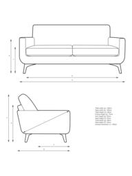John Lewis Barbican Large 3 Seater Sofa, Light Leg - thumbnail 6