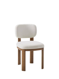 west elm Anton Dining Chair, Alabaster