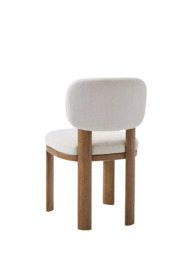 west elm Anton Dining Chair, Alabaster - thumbnail 6