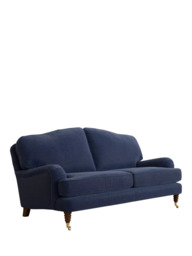 Laura Ashley Lynden Medium 2 Seater Sofa, Teak Leg - thumbnail 1
